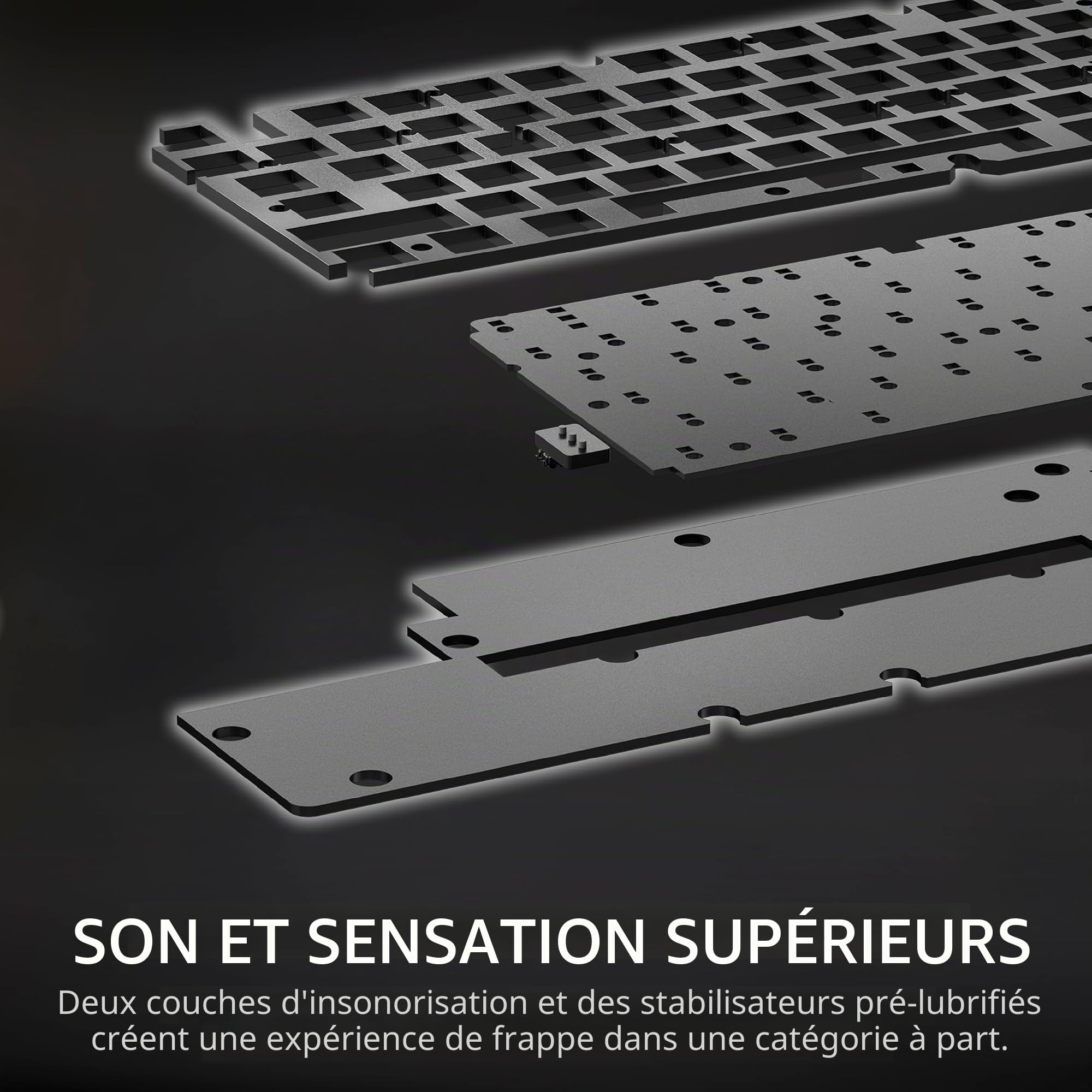 Corsair K70 Core TKL Wireless RGB Tenkeyless Clavier Gaming Mécanique - Commutateurs Linéaires Corsair MLX Red v2-Linéaires Pré-Graissés - SOCD - Amortissement Sonore - ABS Double-Shot Keycaps