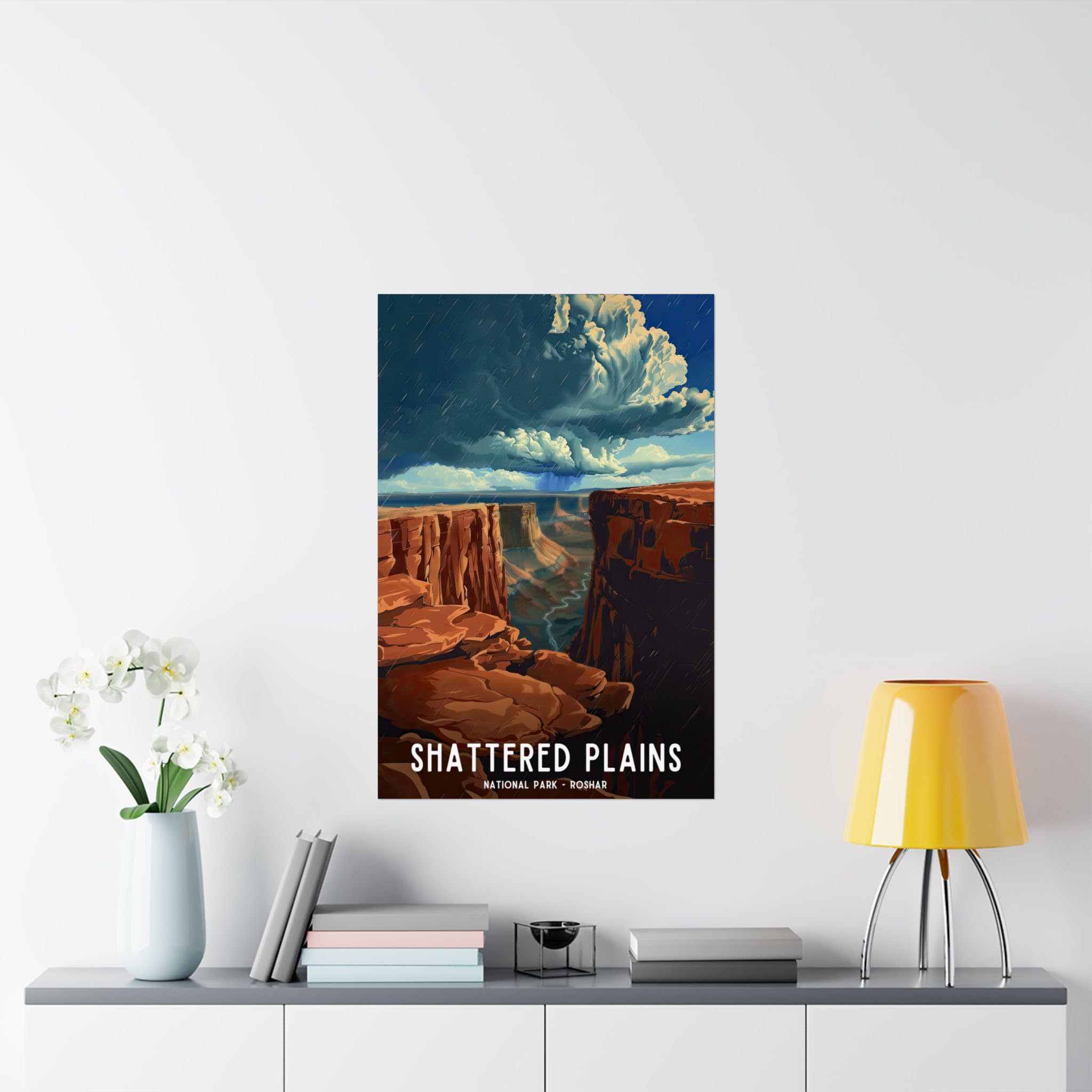 Amazon.com: GENERIC Shattered Plains National Park Poster Travel