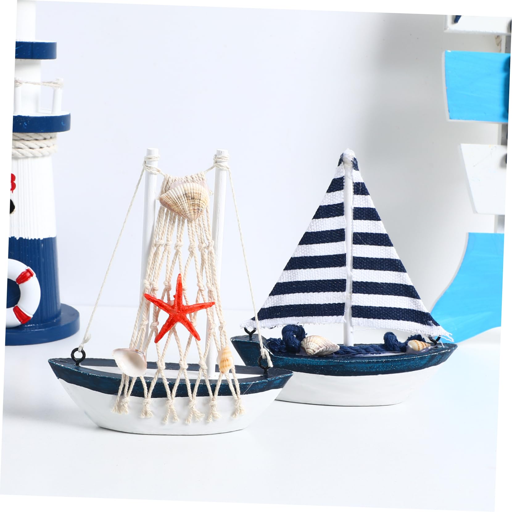 Amazon.co.jp: TOPPERFUN 6個 ボートモデル ヨットキット 船像