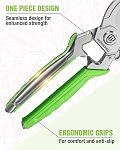 WORKPRO 8.5" Bypass Pruning Shears, Professional Garden Clippers with Forged Steel Blades, Gardening Scissors with Safety Lock, Ergonomic Hand Pruner for Flowers, Plants and Branches