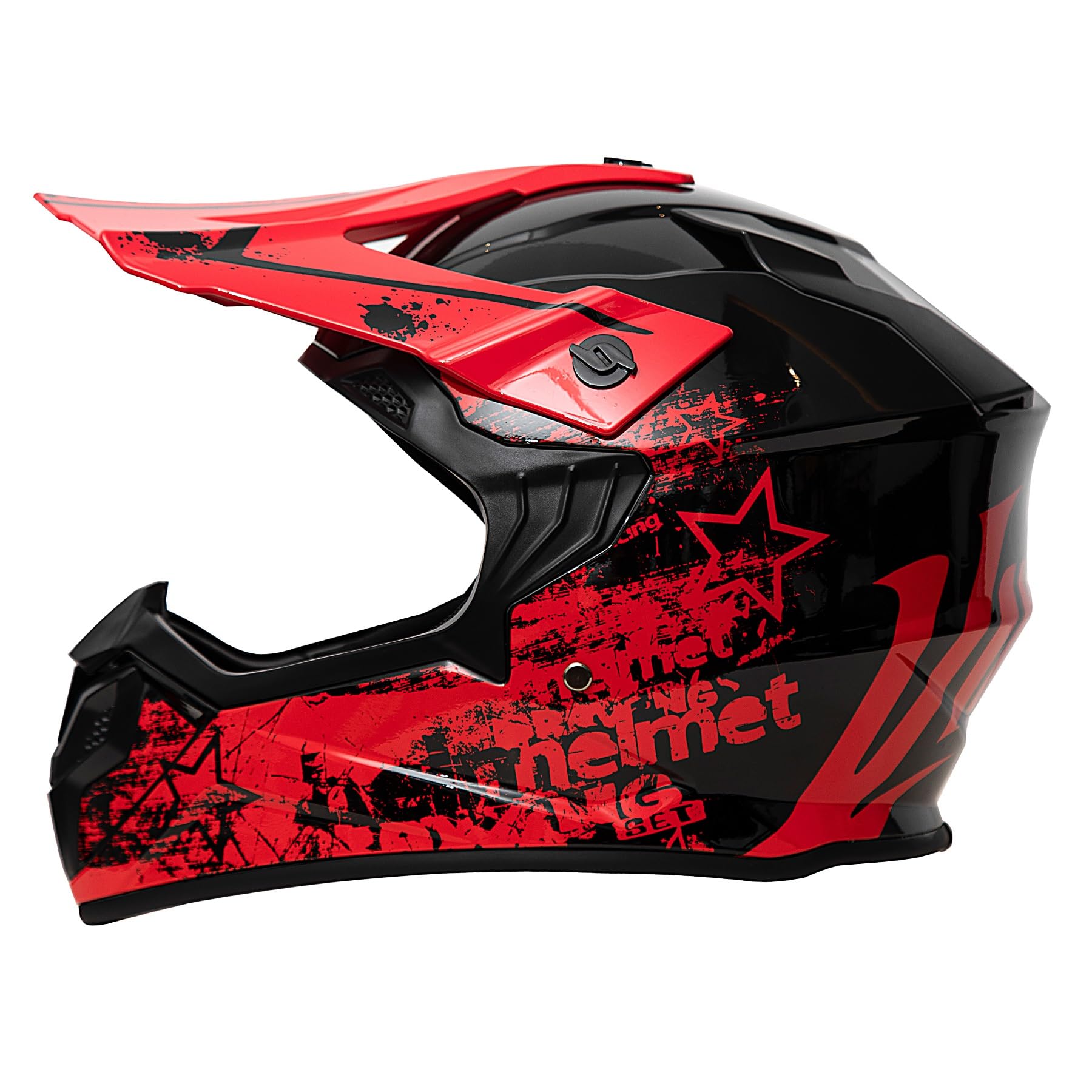 Motorradhelm Kinder, Motocross Helm ECE22.06 Zertifizierter, Herren Damen-Cross-Helm, MTB Fullface Erwachsener Motorrad Downhill für Mountainbike Bergbuggy Sport Schutz