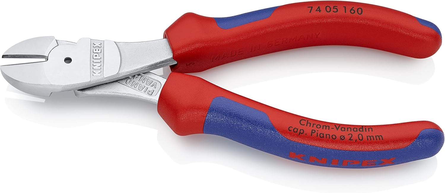 KNIPEX Tools 74 05 160 High Leverage Diagonal Cutters, 6-1/4"