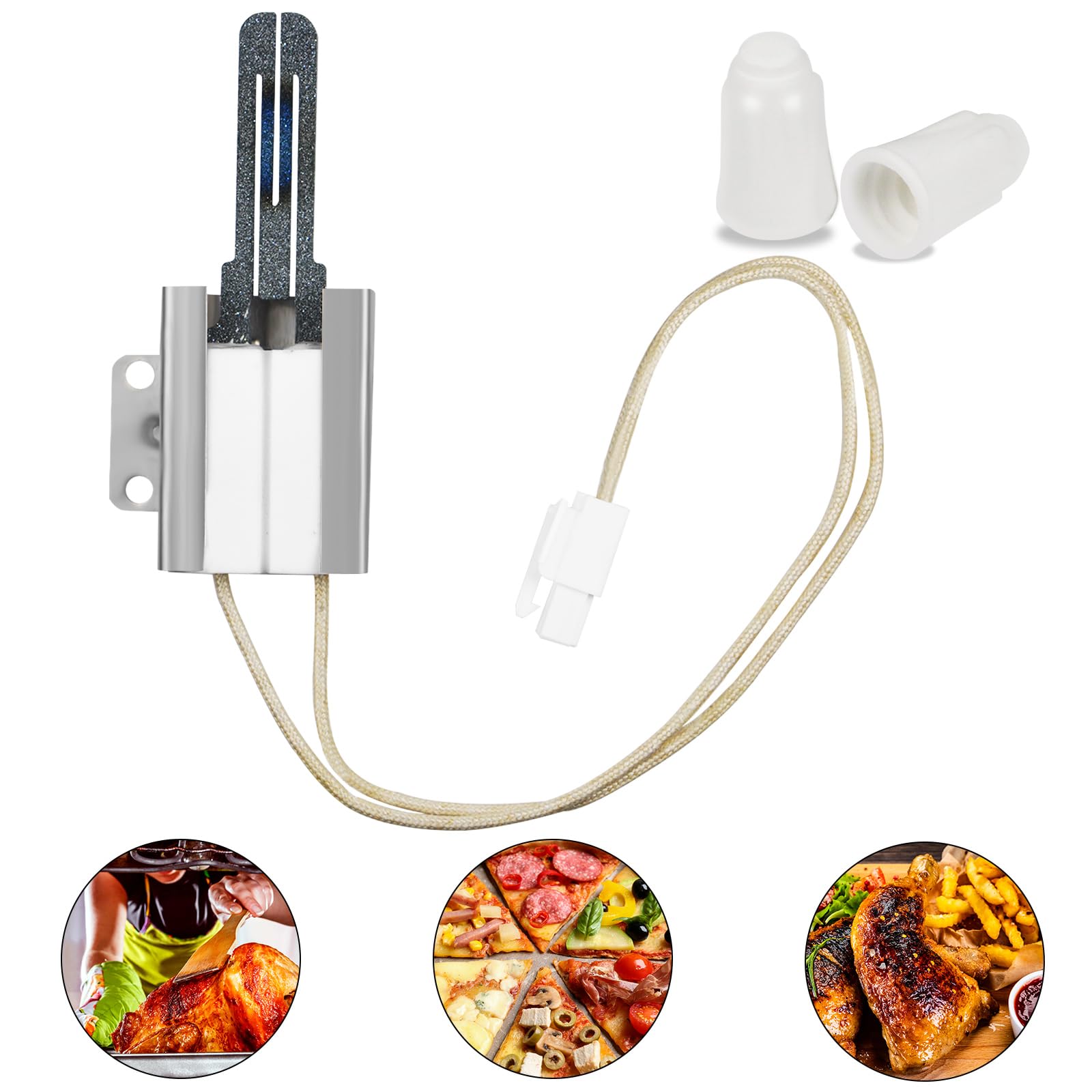 MEE61841401 MEE63084901 gas oven igniter replacement (flat style) fit for lg Models (LDG, LRG, LSG, LSS, LTG). Replace AP5214765 PD00001851 PS3535362 EAP3535362