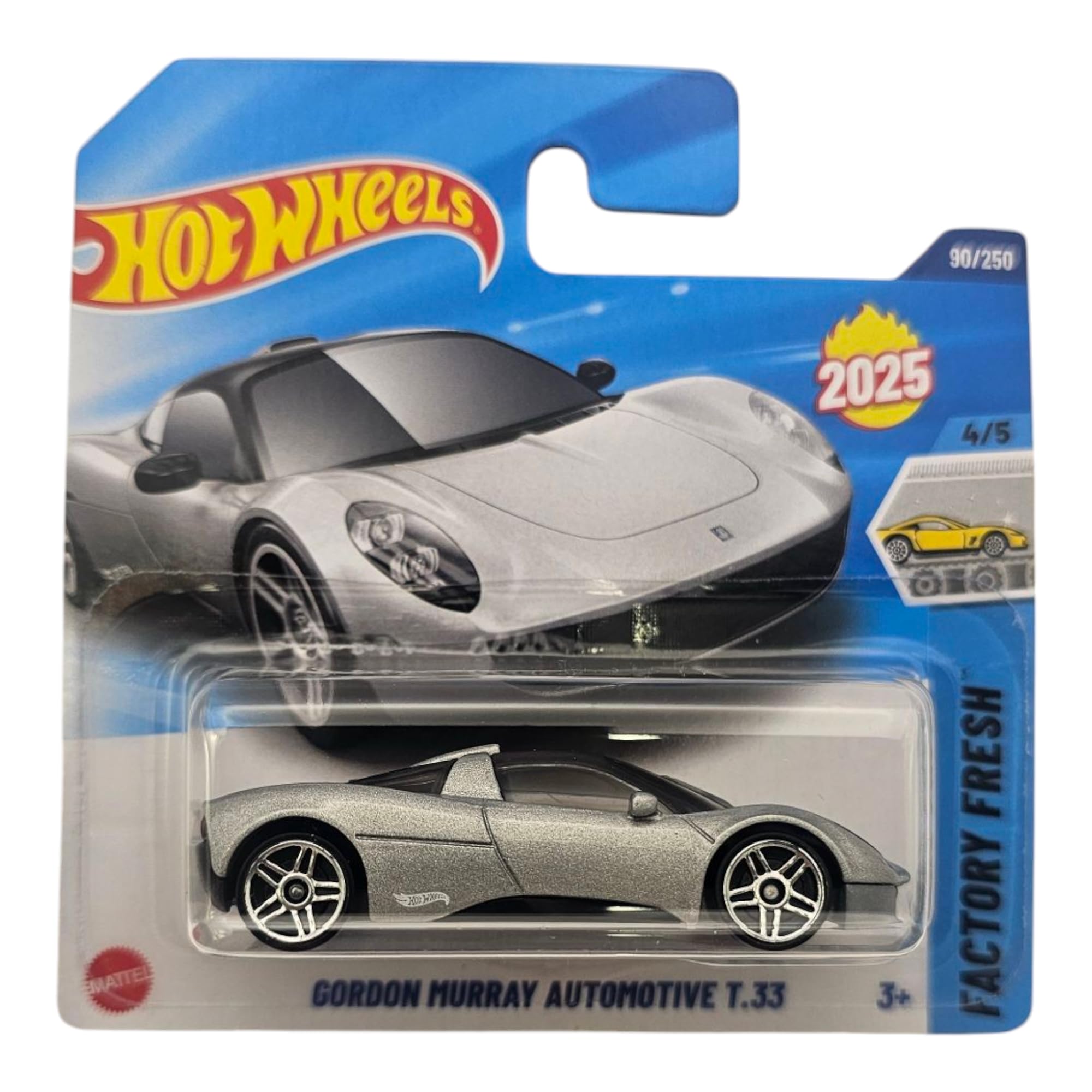Hot Wheels Gordon Murray Automotive T.33, Factory Fresh Series