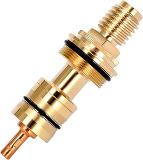 47582000 Thermo Element, 3/4" Thermostatic Cartridge Designed for GROHE 47582000, Fits for 34902 Grohtemp, 34124 Grotherm and 34908 Grotherm, Precision Temperature Control in the Bathroom, Brass