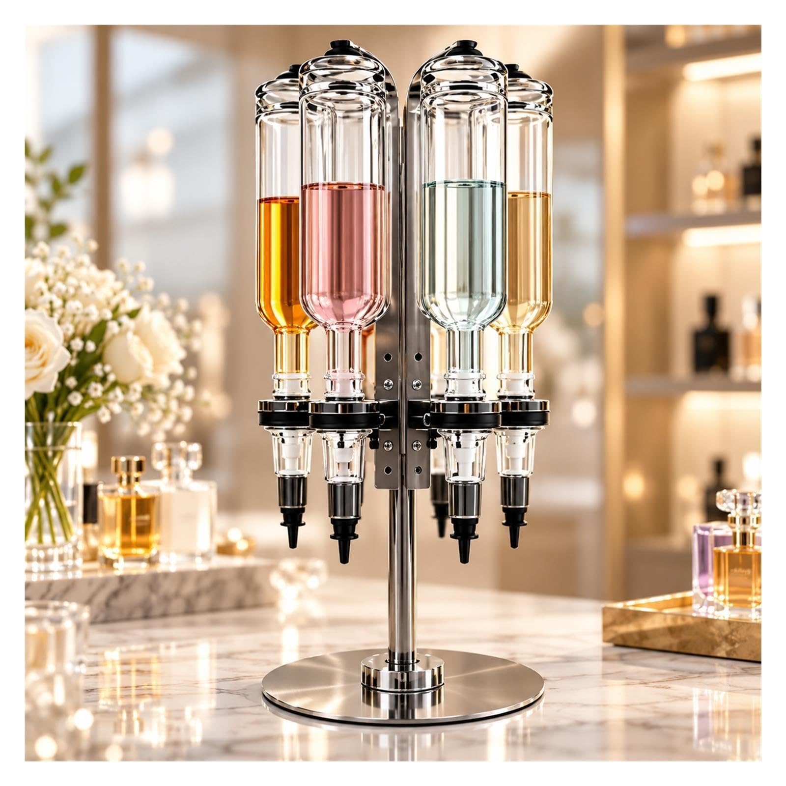 Dozownik Perfum O Pojemności 500 Ml, Obrotowy Dozownik Perfum