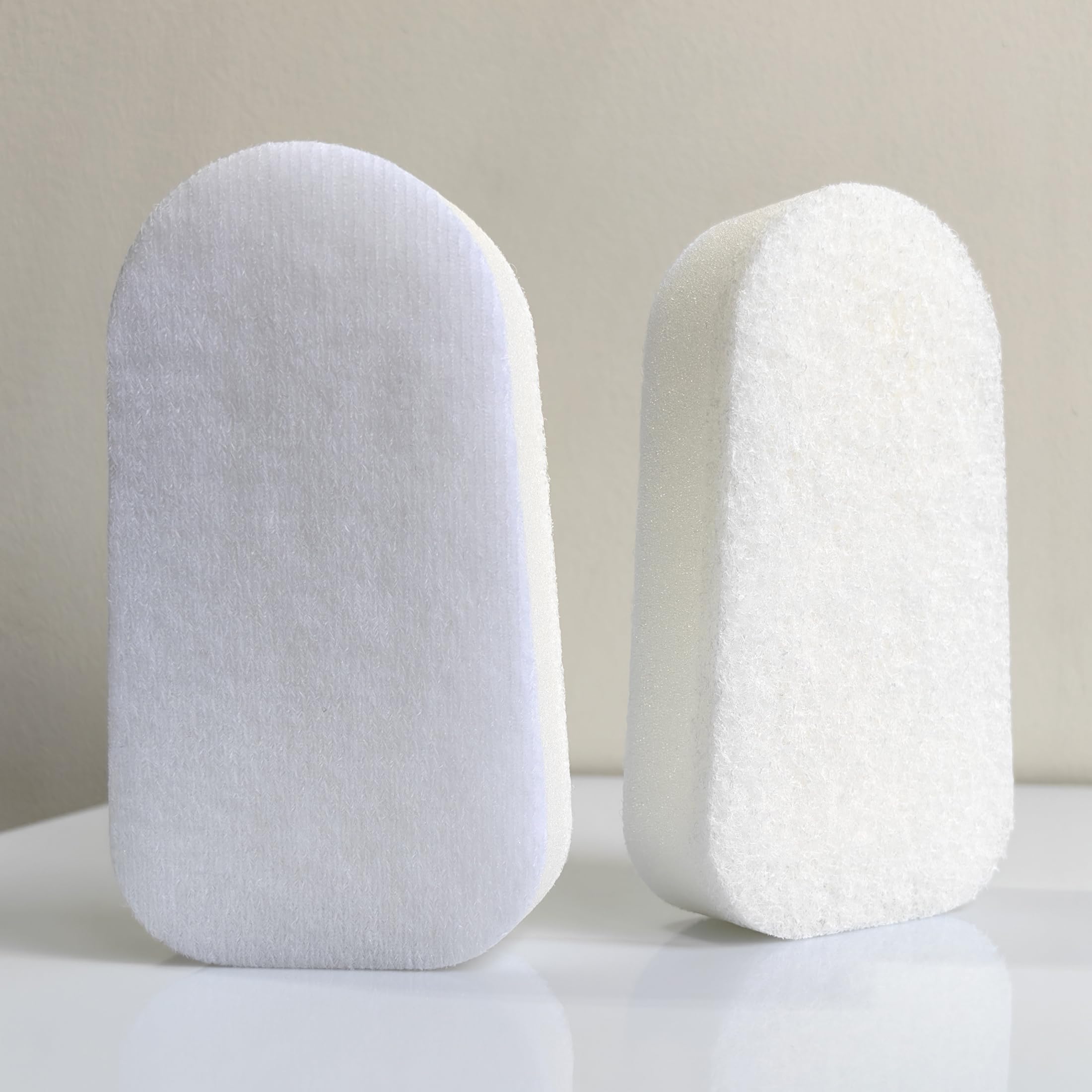 Long Handle Brush Sponge DIY Cleaning Sponge for Dishwashing Kitchen Toilet Bathroom Wash Cleaning Tool Accessory (Replaceable Sponge)