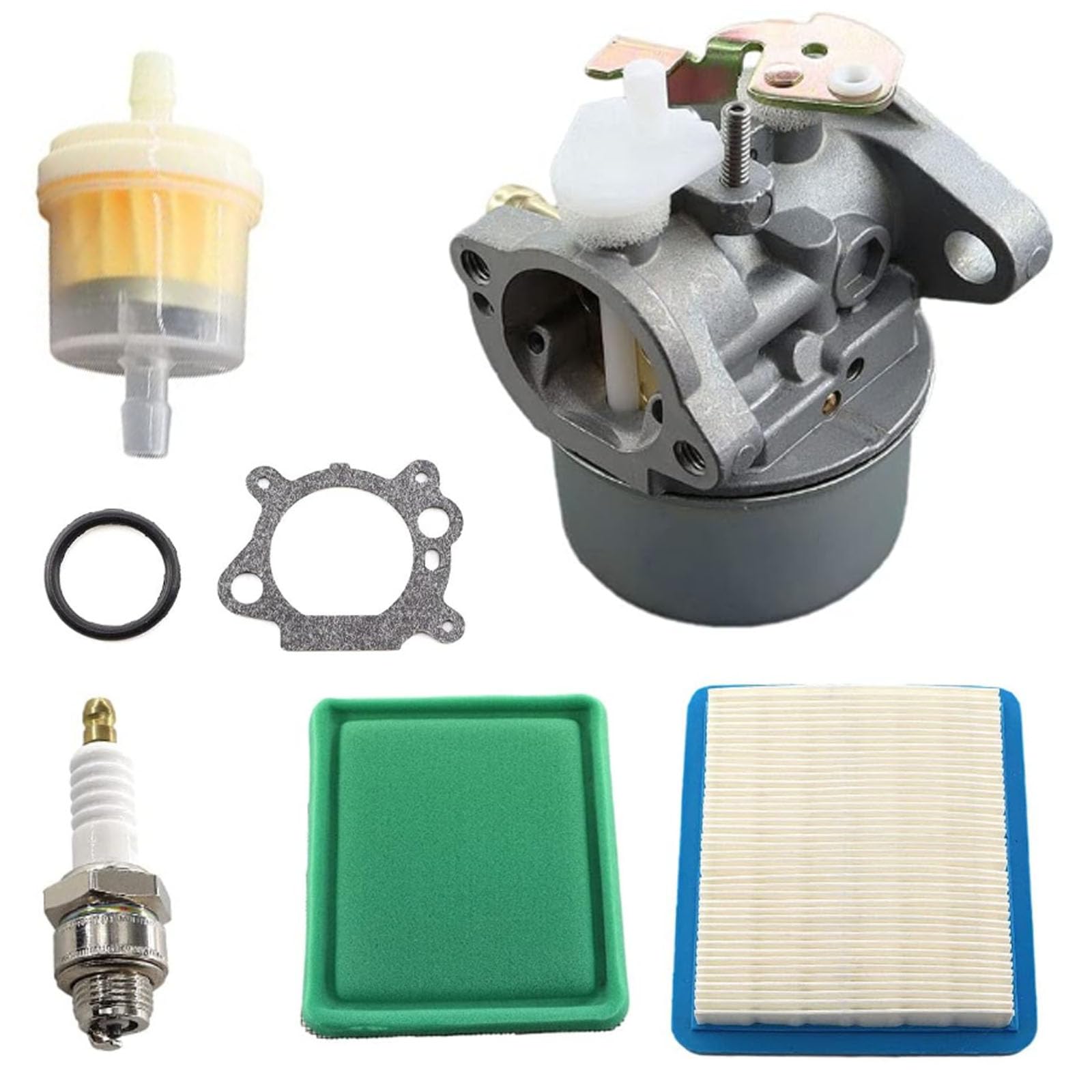 Kurihina Compatible with Carburetor Fits For Troy Bilt 2350 2550 PSI 2.3 GPM 675 Pressure Washer 190cc 6.75hp Ex-Cell 2321 2300 EXVRB2321 6.0hp Engine