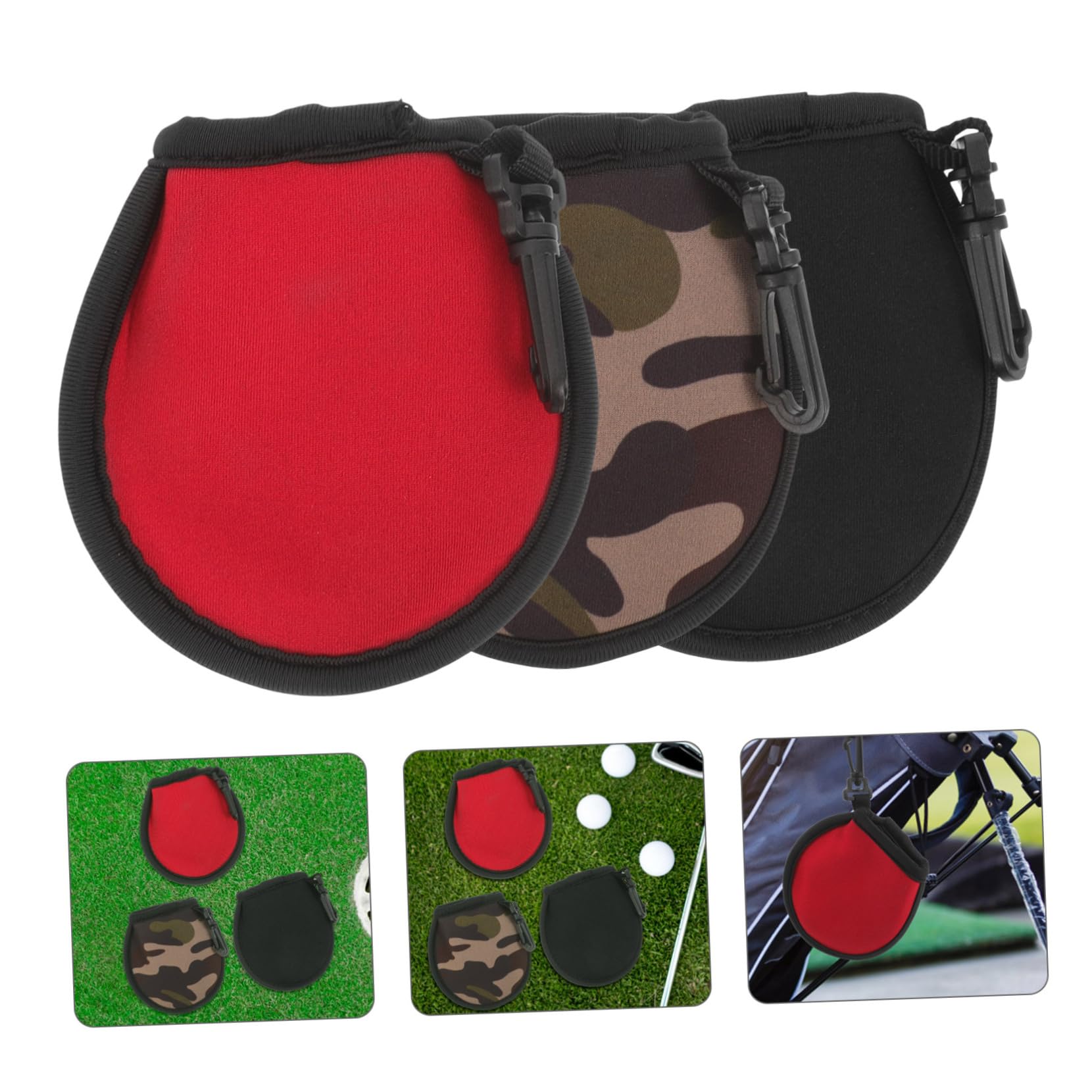 ifundom Bolsa Limpiadora De De Golf Portátil Limpiador De Palos para Bolsa De Golf Lavadora De Golf Bolsa De Limpieza De Golf Limpiador De De Golf Lana