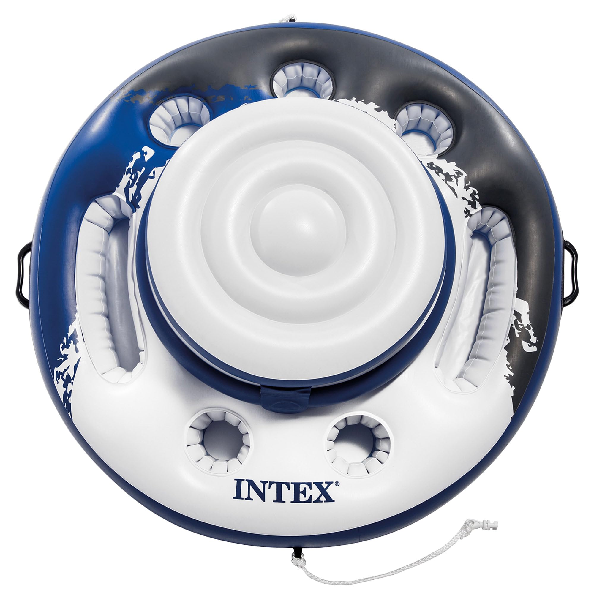 Intex Mega Chill Pływająca Taca, Biały/Niebieski, Ø 89 cm