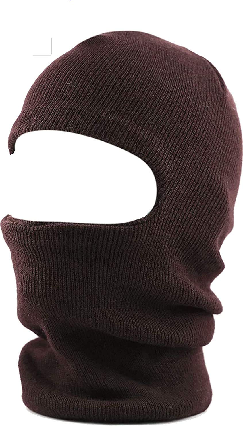 JMP Boy's Winter Warm Woolen Monkey Cap (Brown,Free size) - Image 2 thumbnail