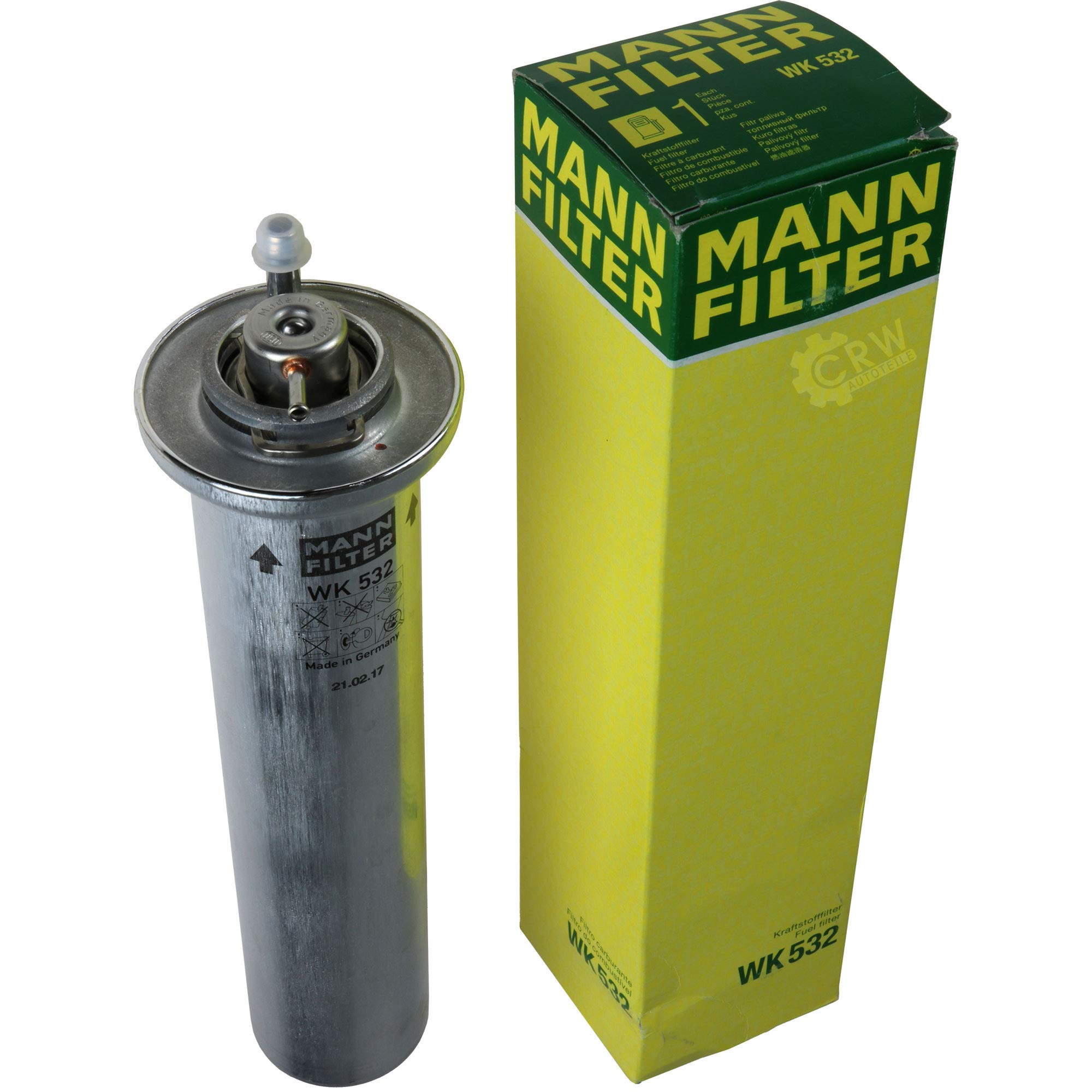 Paquete de inspección Kit de mantenimiento de filtros con filtro de aceite HU 938/4 x, filtro de aire C 26 151, filtro de combustible WK 532, filtro de habitáculo CU 2736-2, tornillo de
