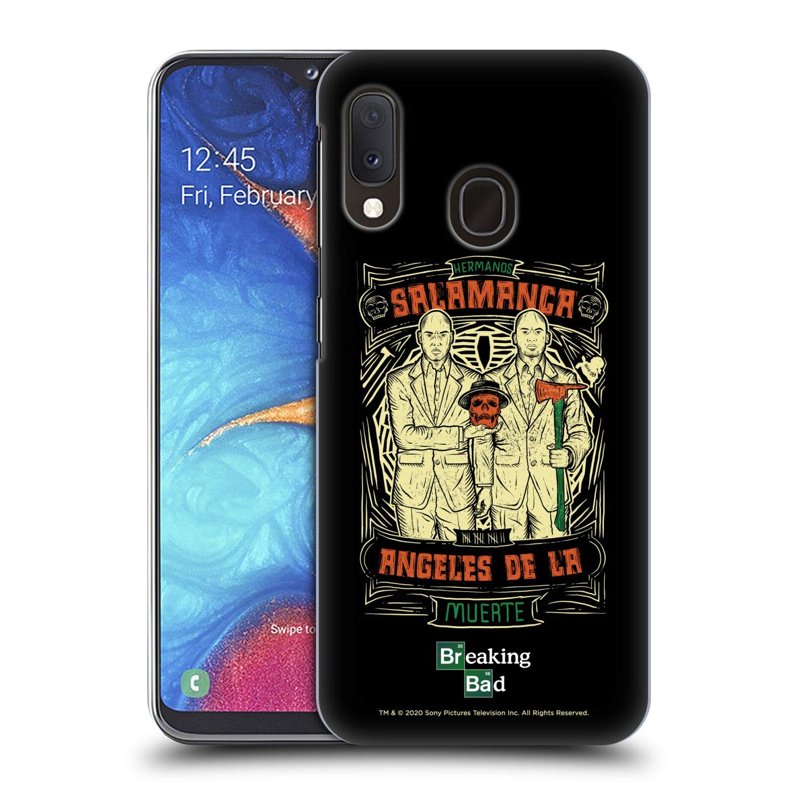 Head Case Designs Officially Licensed Breaking Bad Salamanca Brothers 10th Anniversary Villains Hard Back Case Compatible With Samsung Galaxy A20e (2019)