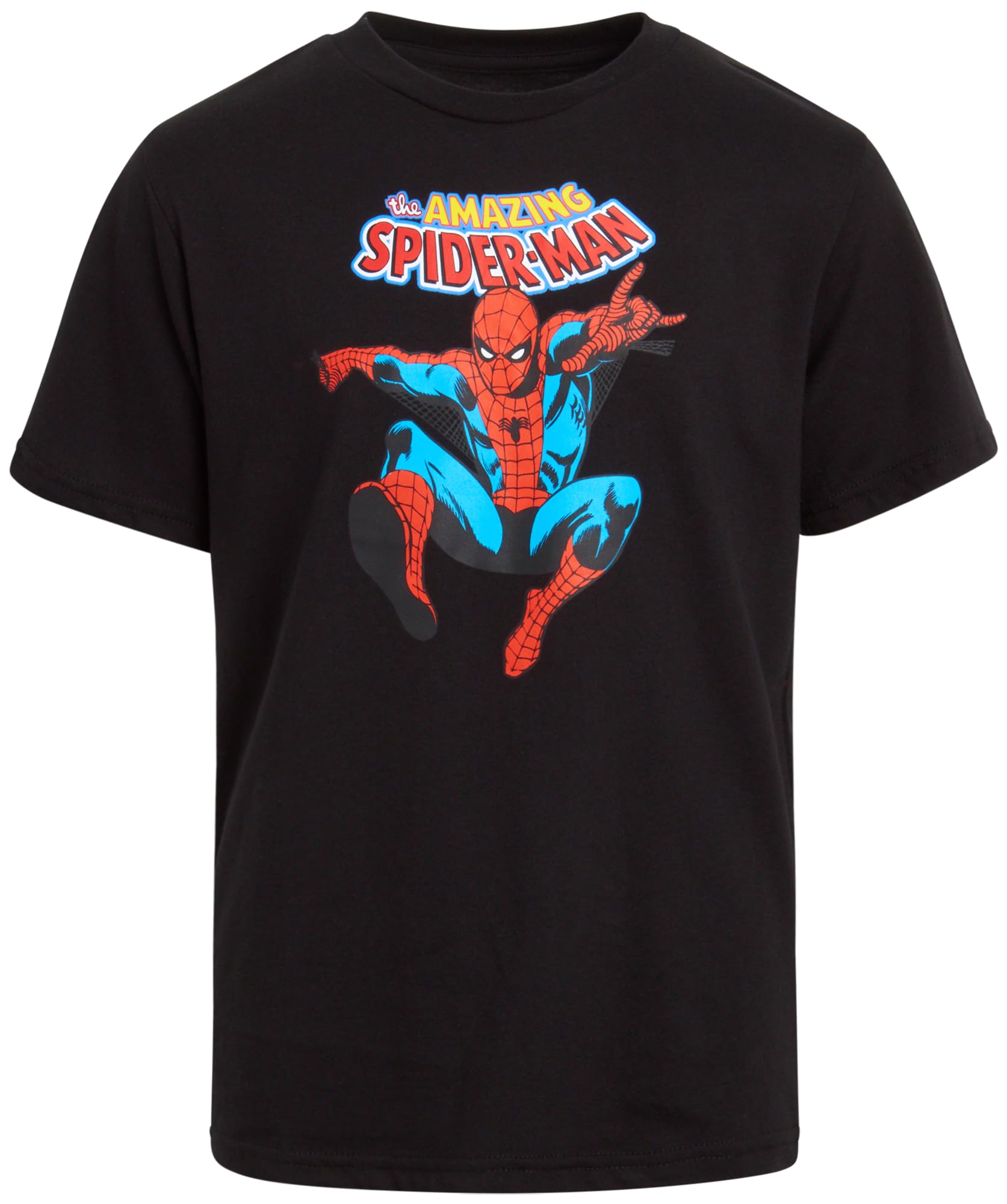Marvel Avengers T-shirt chłopięcy - 5 sztuk koszulek superbohaterów Spider-Man Hulk Captain America Iron Man Black Panther (2T-16), Marvel Multi Hero, 2 lata, Marvel Multi Hero, 24 miesi?cy