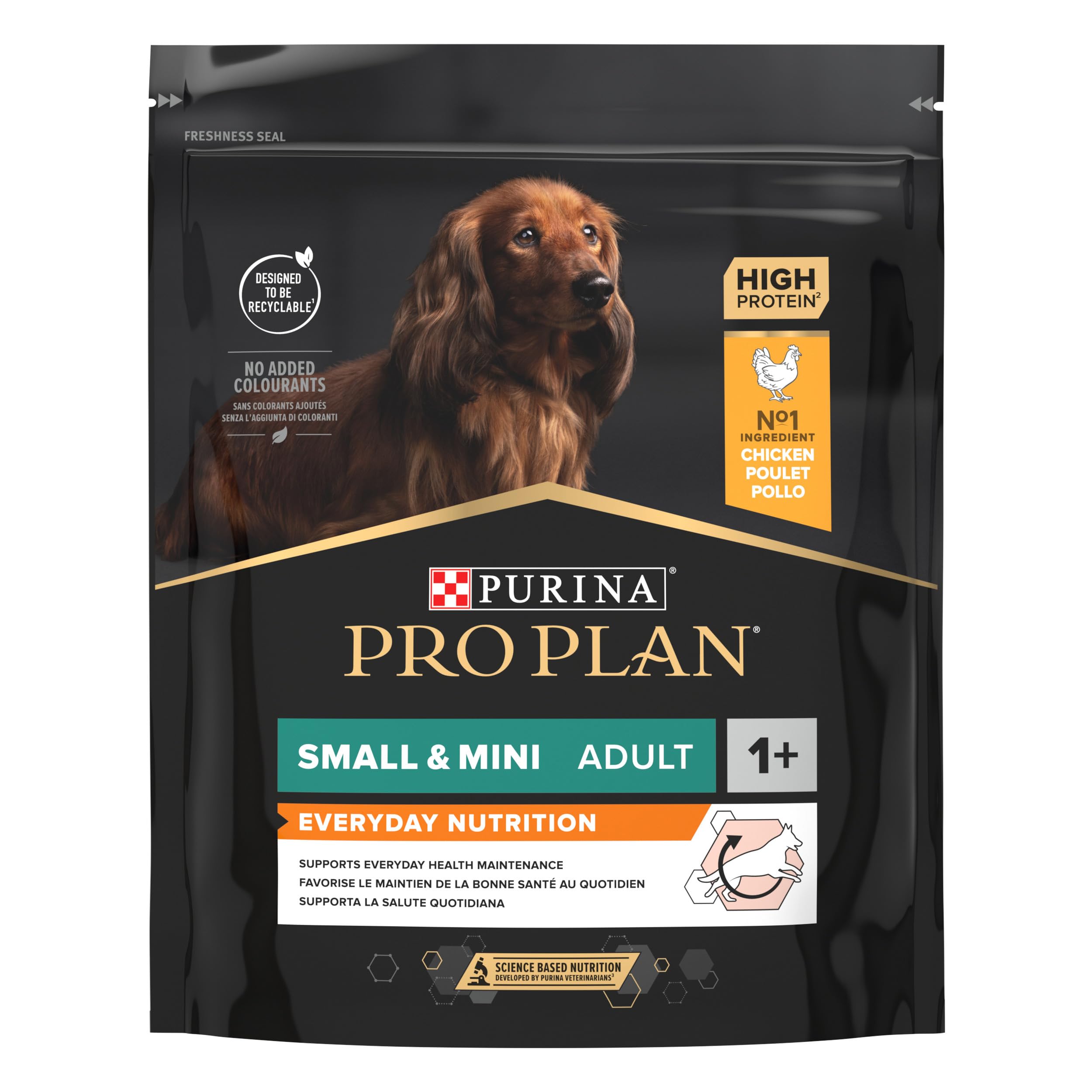 Purina Pro Plan Small Balance Pienso para Perro pequeño, Mini, Adulto con Pollo, 8 bolsas de 700g