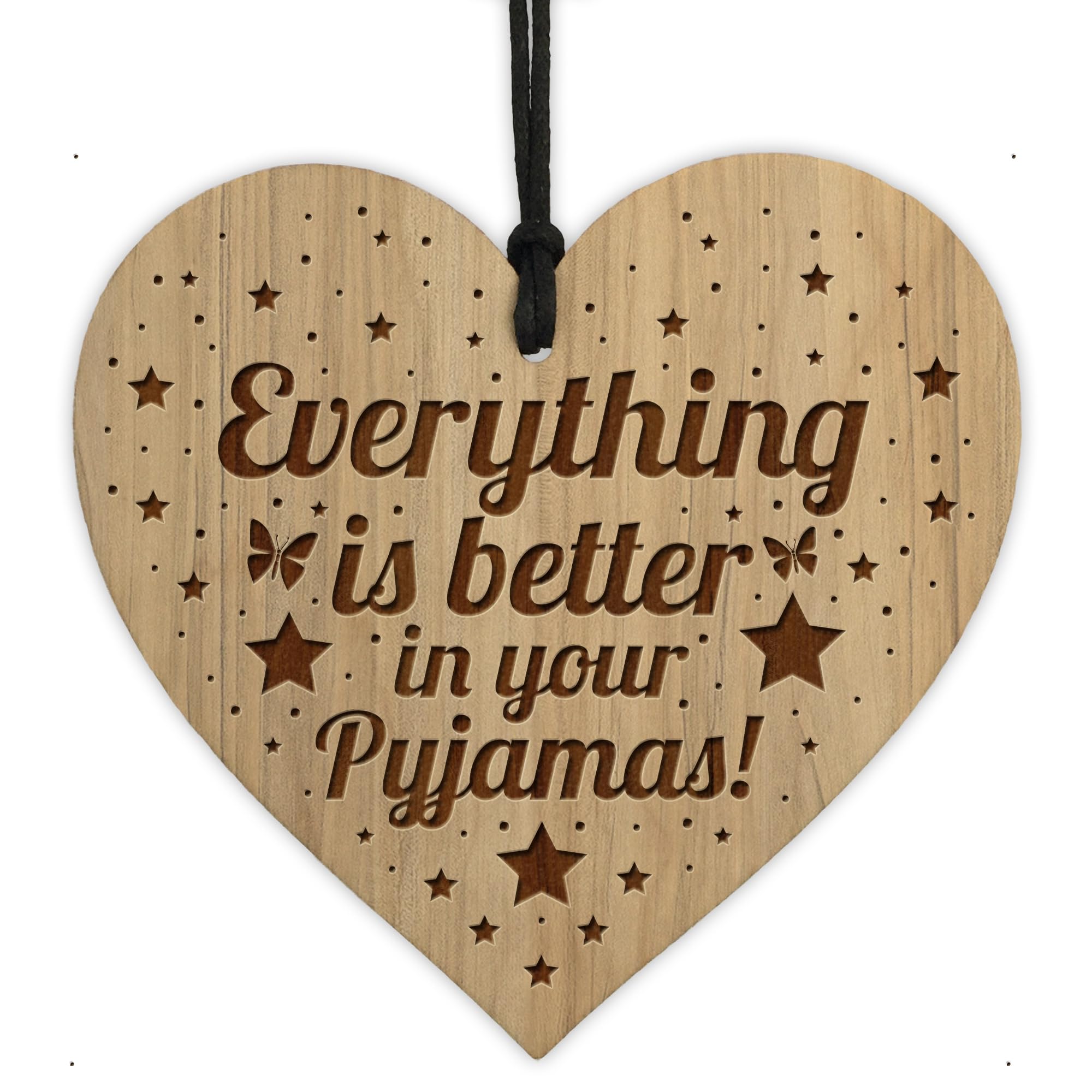 Red Ocean Wooden Heart Door Plaque Sign Friendship FRIEND Gift For Mum Nan Auntie Grandma