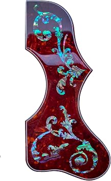 Acoustic Guitar Pickguard for Gibson J200 SJ200 Acoustic Folk Guitar Self Adhensive Pickguard Crystal B