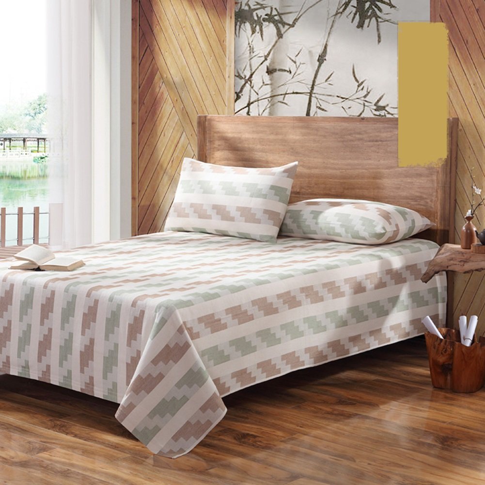 Drap de lit coton épais anti usure 240x260cm fini les draps fins