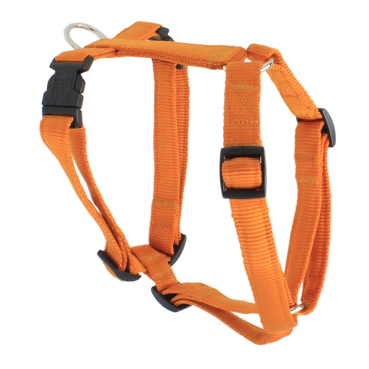 Koch Hundegeschirr Nylon Gepolstert – Stufenlos Verstellbar, 5 Gurte, Klickverschluss, Größe XXL (80–115 Cm), Gold