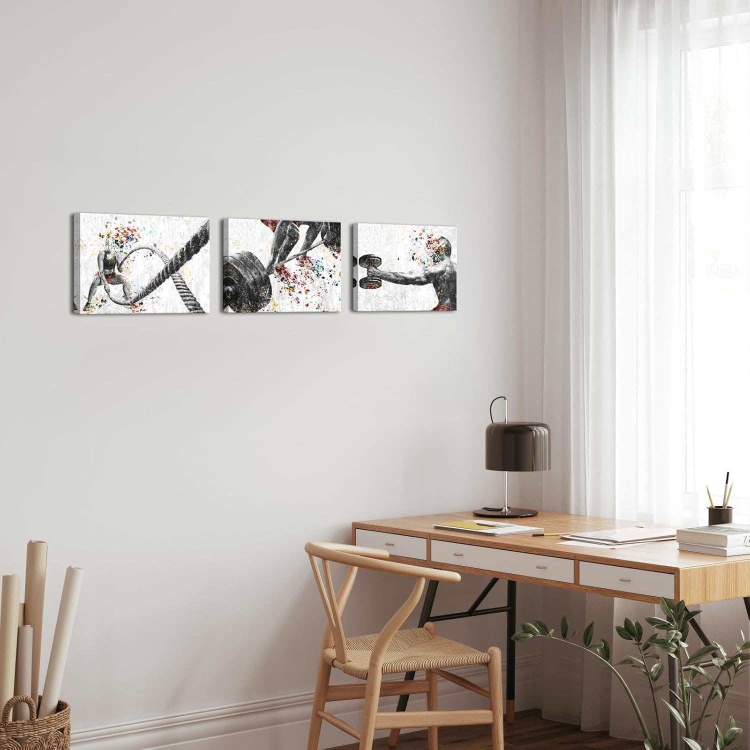 Elevate Your Space: KREATIVE ARTS Fitness Gym Wall Art Review