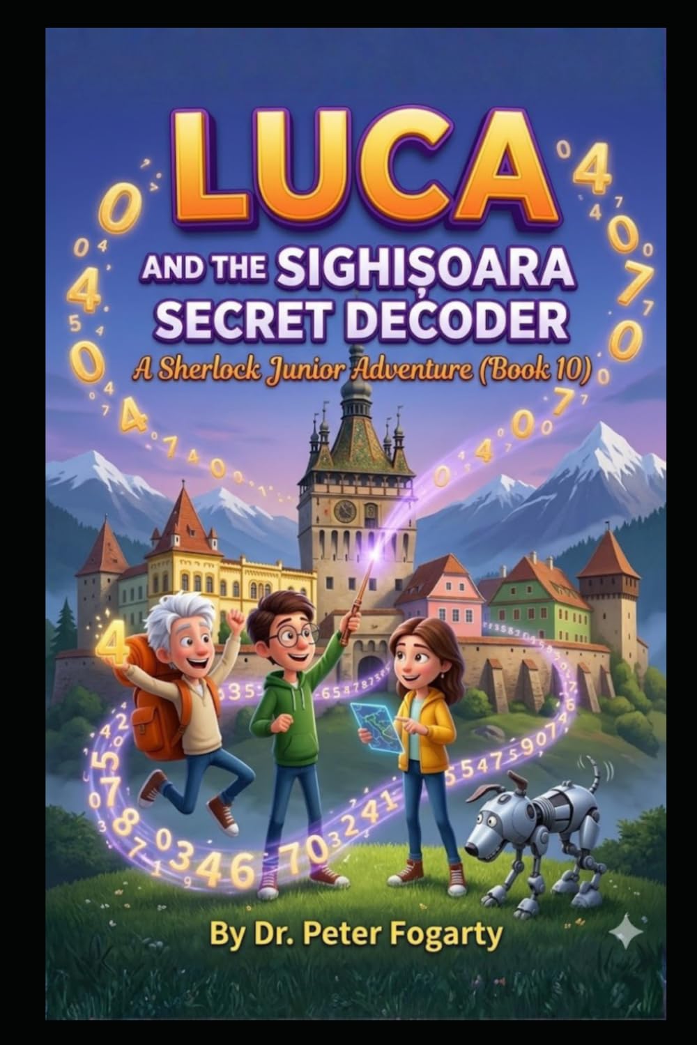 Luca And The Sighișoara Secret Decoder: A Sherlock Junior Adventure (Book 10) (Sherlock Holmes Books For Kids)