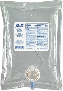 Purell 215608CT Advanced Instant Hand Sanitizer NXT Refill, 1000mL (Case of 8),Clear