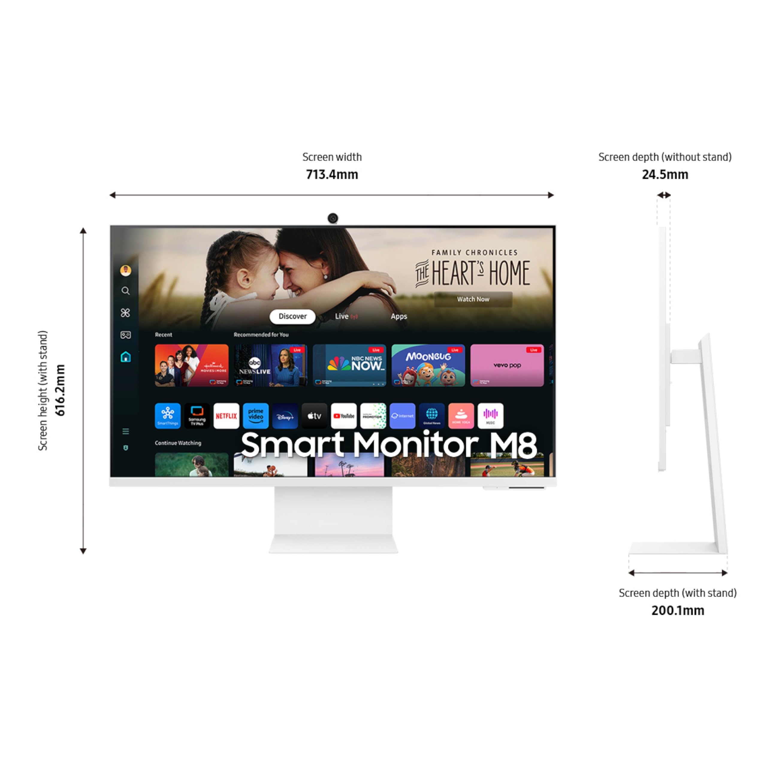 Samsung M8 32型UHD/4Kモニター SAMSUNG 32