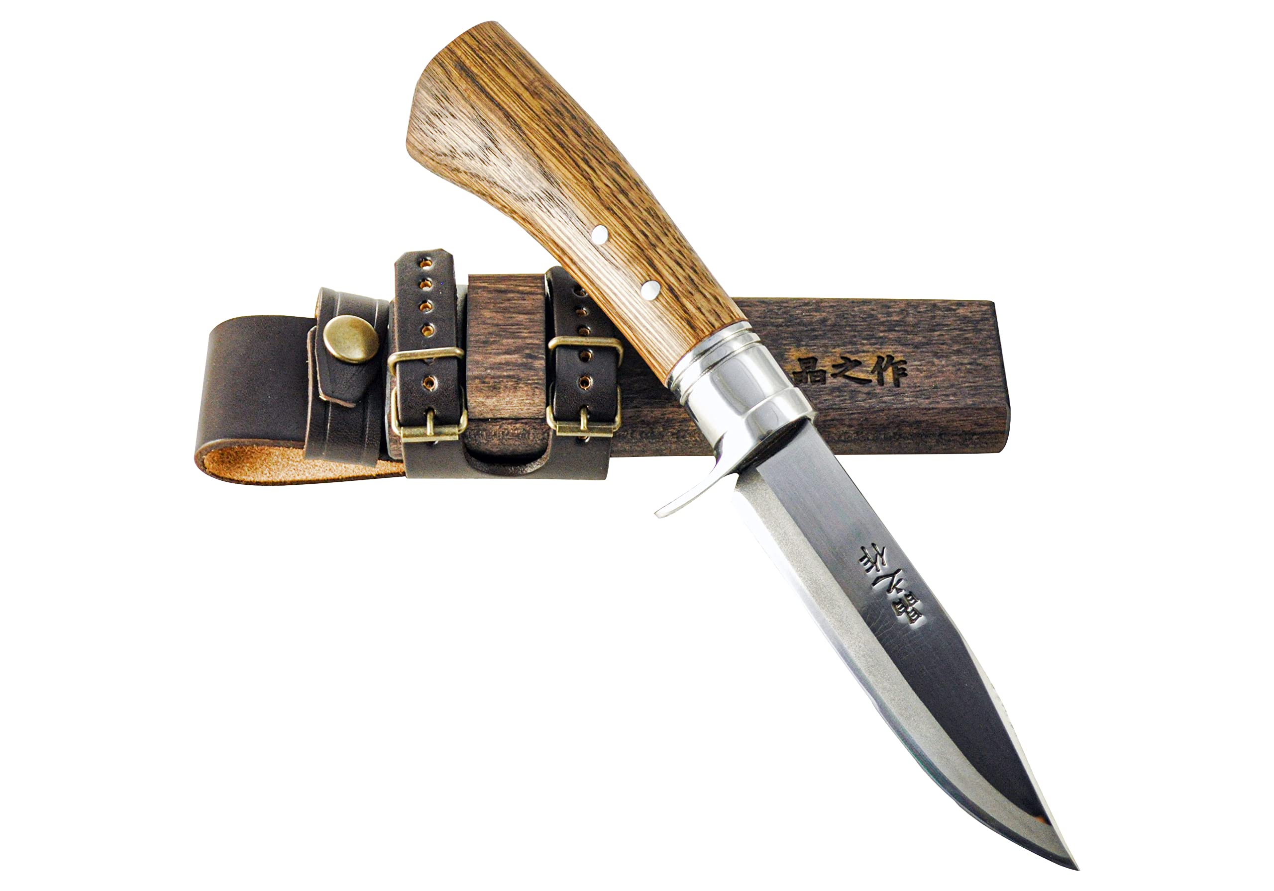 晶之作　焚き火遊び　青紙スーパー Amazon.co.jp: 晶之作 土佐アウトドア剣鉈120 日立青紙スーパー鋼 磨き