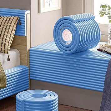 3D Anti-Collision Wall Cushion Padding for Kids with Autism - DIY Padded Wall Panels Soft Upholstered Wall Panels for Tatami,Self-Adhesive Wall StickersSize15x200cm/5.9x78.7in,ColorGrey