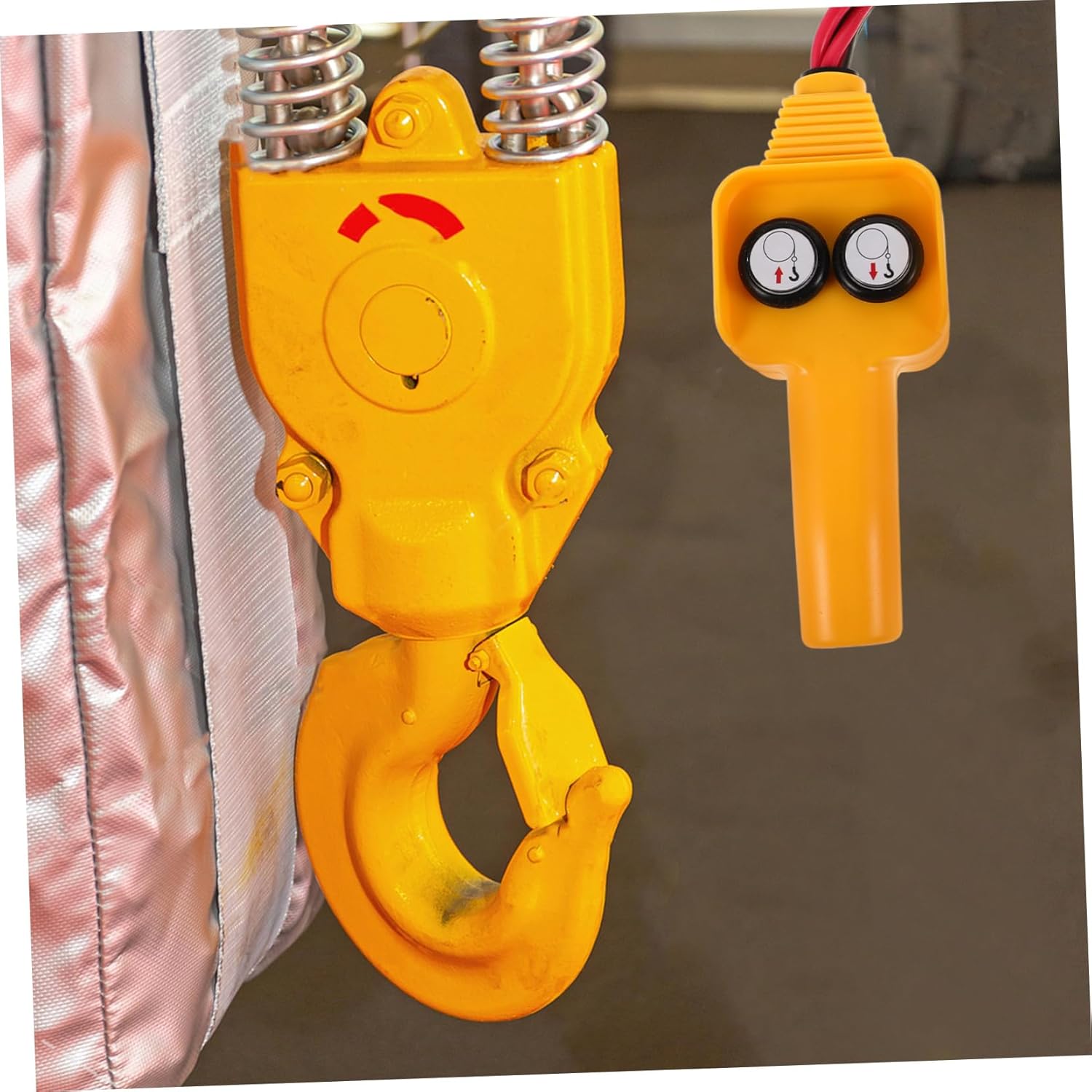 Uonlytech Electric Winch Handheld Control Replacement with Relay Technology Remote Winch Switch Assembly for Vehicle Mounted Cranes Hoists and Lifting Equipment Repair Part