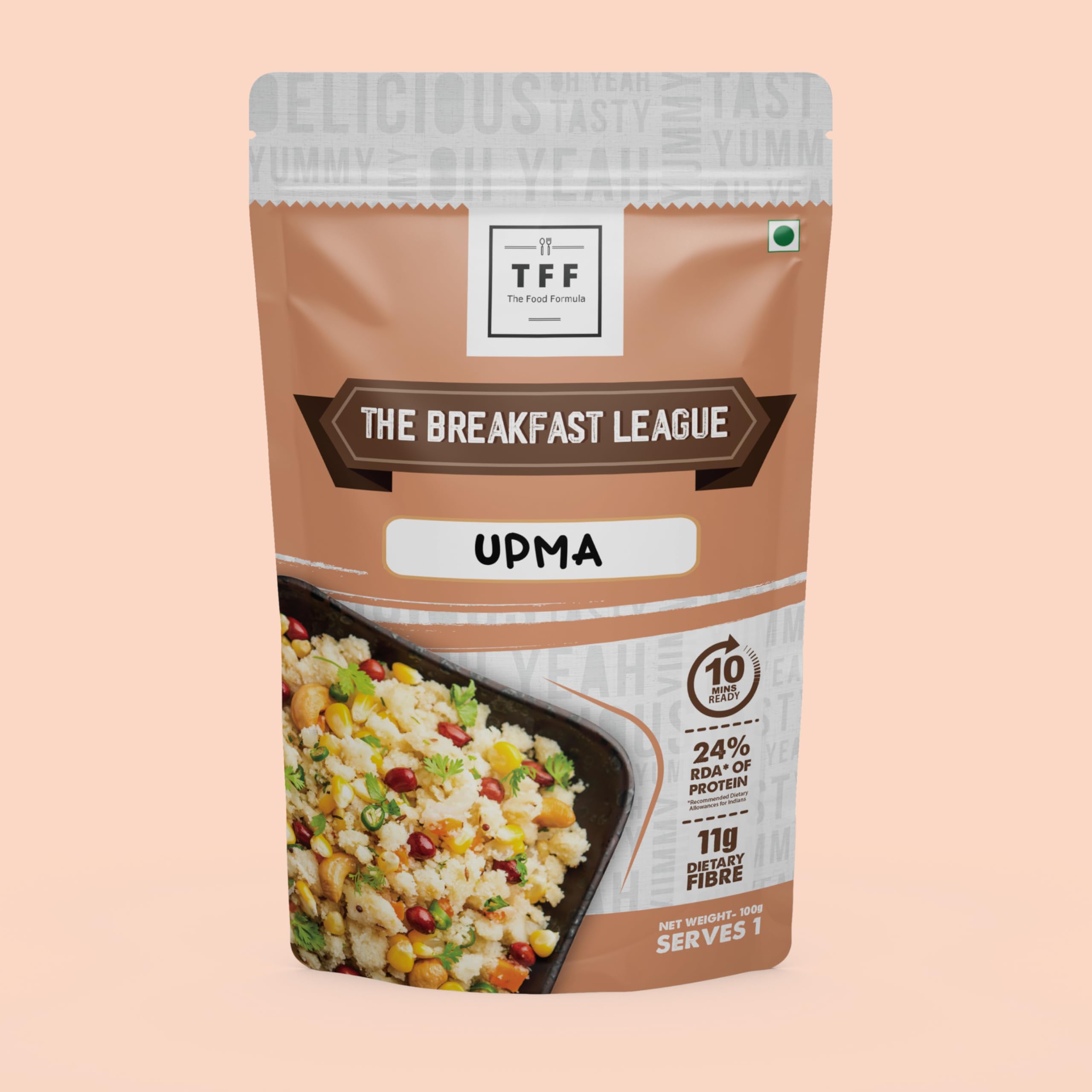 The Breakfast League Upma Premix, Ready to cook Breakfast mix, Ready in 10 mins, Instant Upma, 100g, Serves-1 (B0C4QCVLN4) Amazon Price History, Amazon Price Tracker