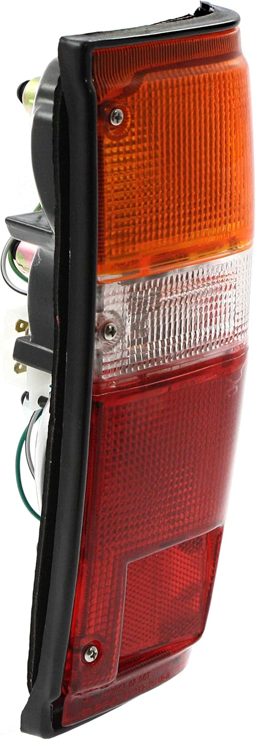 Tail Light for TOYOTA 4RUNNER 1984-1989 RH Assembly with Black Trim