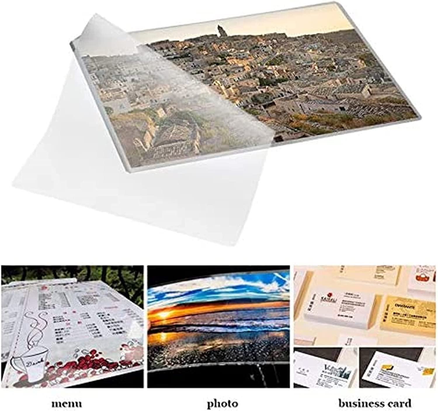 Macchina for laminazione termica, macchina for laminazione A4 for casa/ufficio/scuola, macchina for laminazione a caldo e a freddo da 9 pollici con riscaldamento rapido, include 25 buste for