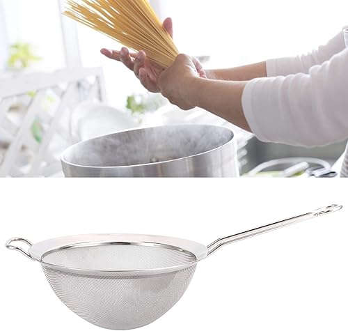 Miniatura 6 de Tyenaza Stainless Steel Fine Mesh Oil Strainer Flour Colander Sieve Sifter Filter Kitchen Tool