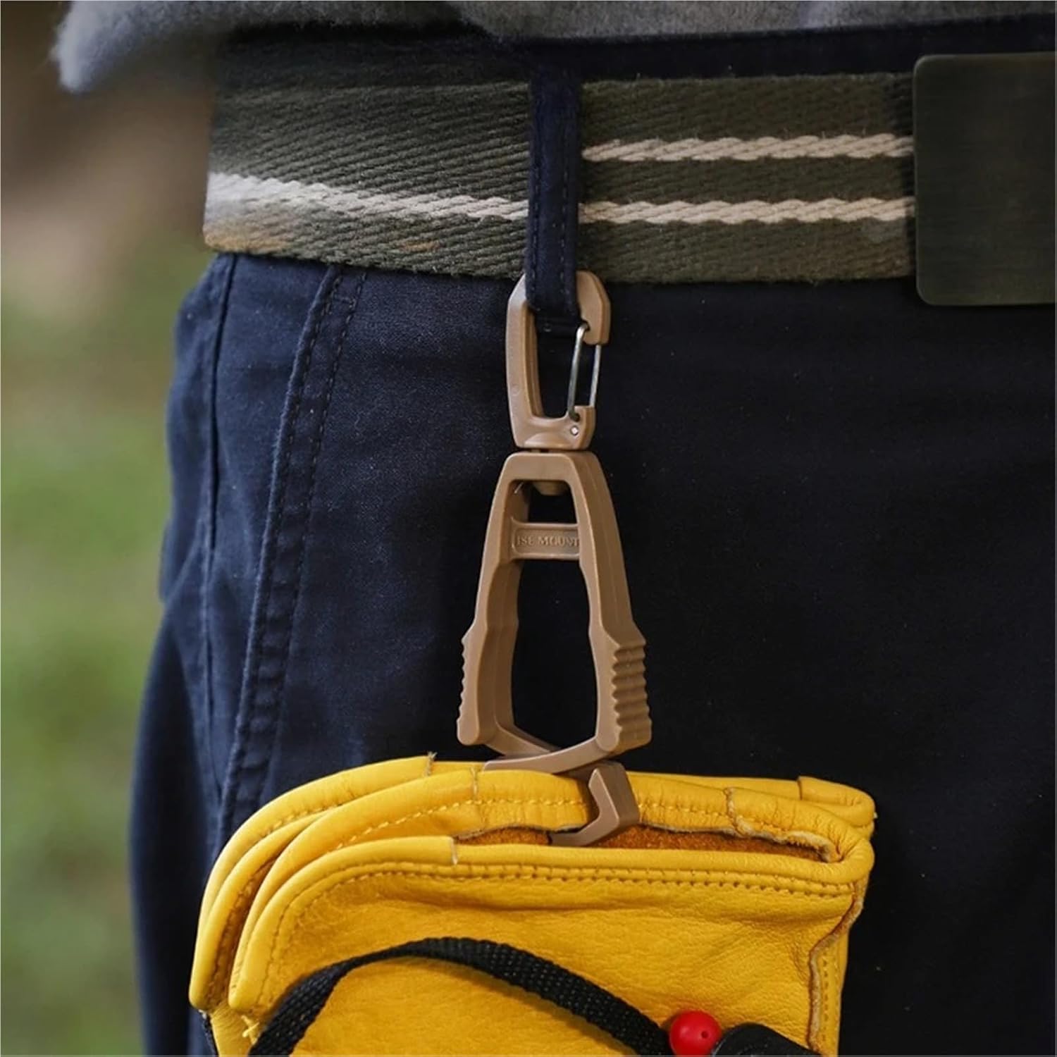 Outdoor Gloves Clip Hanger Multi-Purpose Work Holder Glove Belt Grabber Clamp