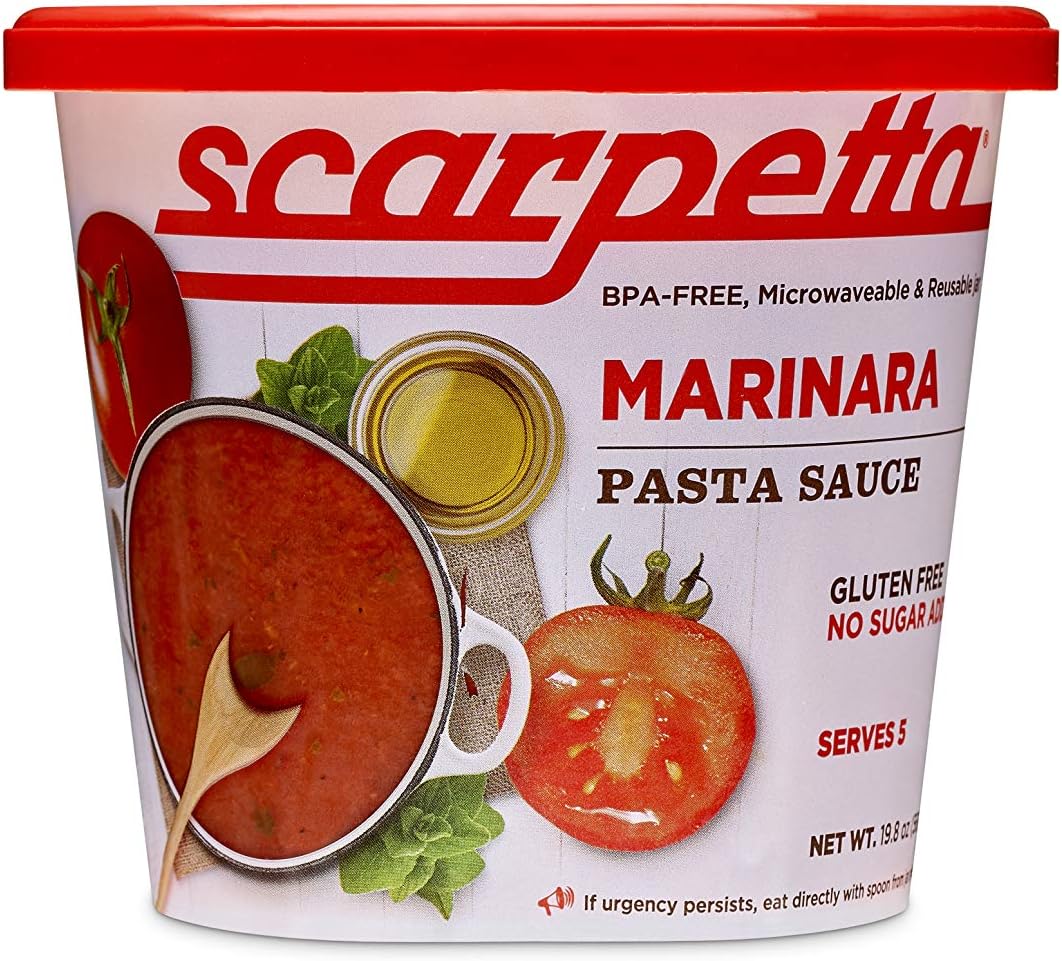Scarpetta Pasta Lovers Gift Box, 19.8-Ounce Jar (Pack of 4)