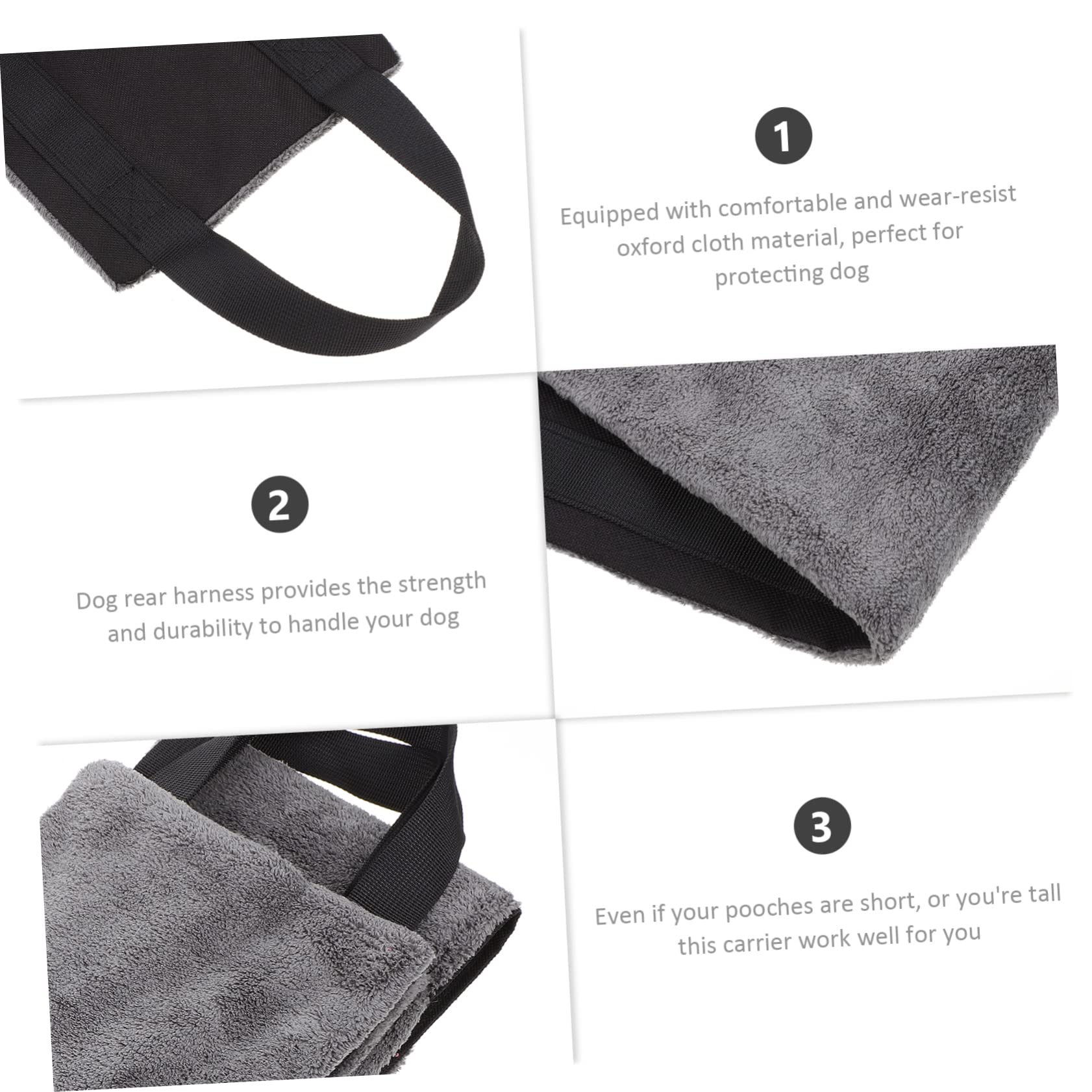 GREENADSCAPE Portable Dog Sling for Injured Dog Hip Support Sling Comfortable Oxford Cloth