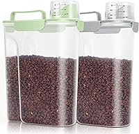 Vista 19 de TBMax Contenedor de almacenamiento de alimentos para perros de 5 a 7 libras, recipiente hermético de comida para gatos con boquilla más grande