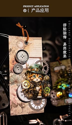 Vista 38 de Alideco 120 calcomanías para álbumes de recortes, manual de personajes, álbumes de recortes, diario de basura, manualidades, decoración de adornos