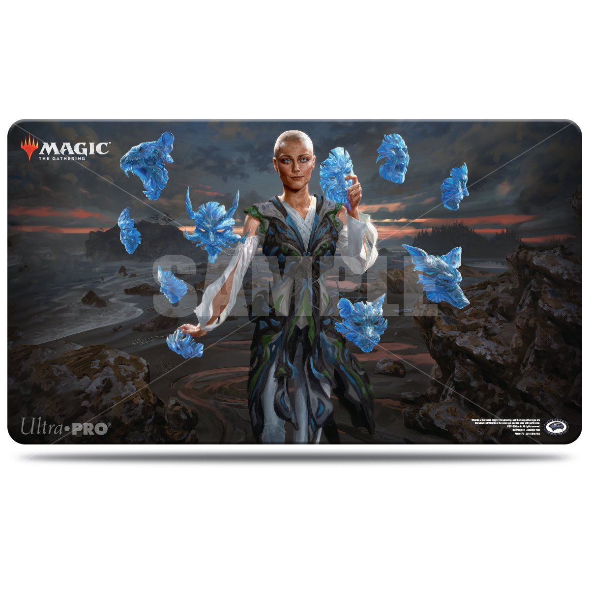 Amazon.com: Ultra Pro Magic: The Gathering Commander 2018 Estrid, The  Masked Playmat : Toys & Games