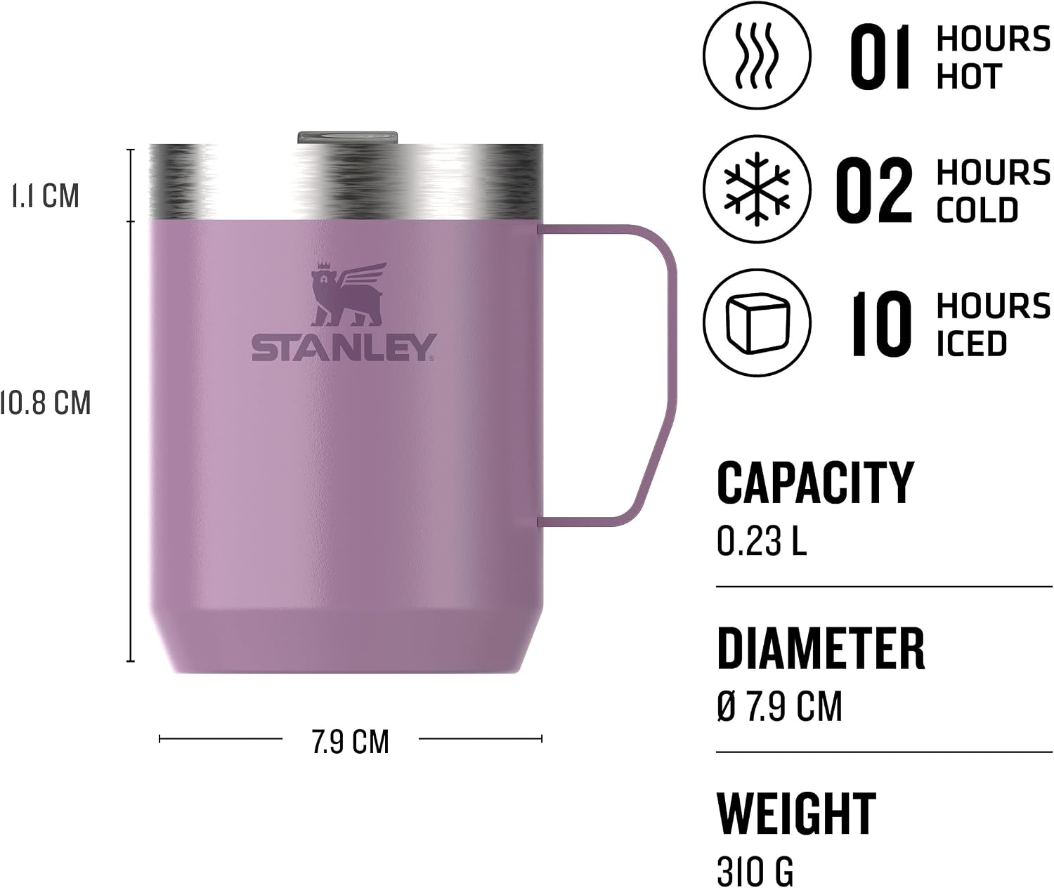Stanley Classic Legendary Camp Mug Paslanmaz Çelik Termos Bardak