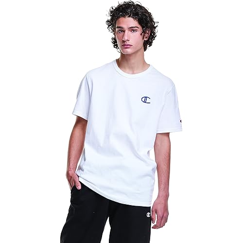 Champion Men's Heritage Tee, Left Chest C