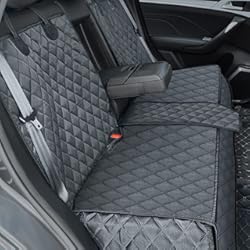 Funda Asiento Coche Taller ANOSOSPECIAL-Cubierta Asiento Coche Perro,Funda Perro Mascota Impermeable Resistente.Fácil de Instalar Universal para SUV,Transportar y Viaje