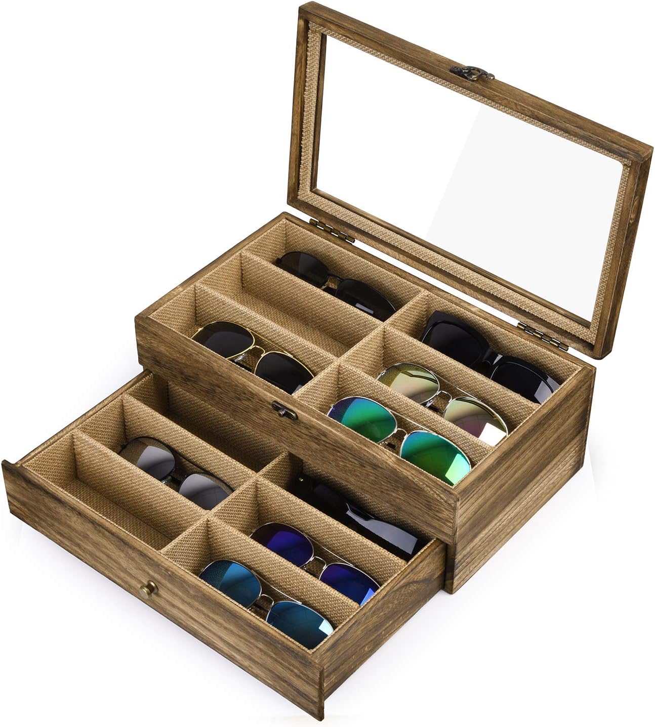 12-Slot Sunglasses Case