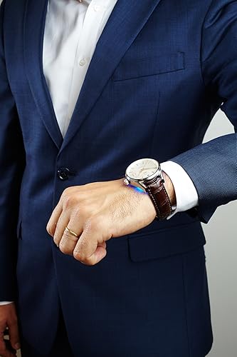 Miniatura 16 de Chronos Disco de reloj portátil para iPhone 5, 6, 7, 8, X con iOS 9.0 y superior, acero inoxidable