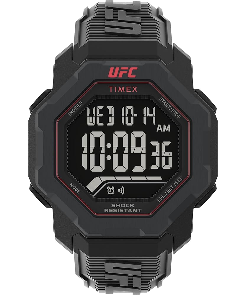 Amazon.co.jp: Timex UFC メンズ ノックアウト 48mm 腕時計