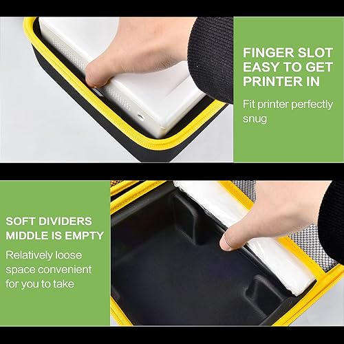 Miniatura 6 de ALKOO Funda compatible con Kodak Dock Plus impresora fotográfica instantánea de 4 x 6 pulgadas (edición 2022), bolsa de almacenamiento para