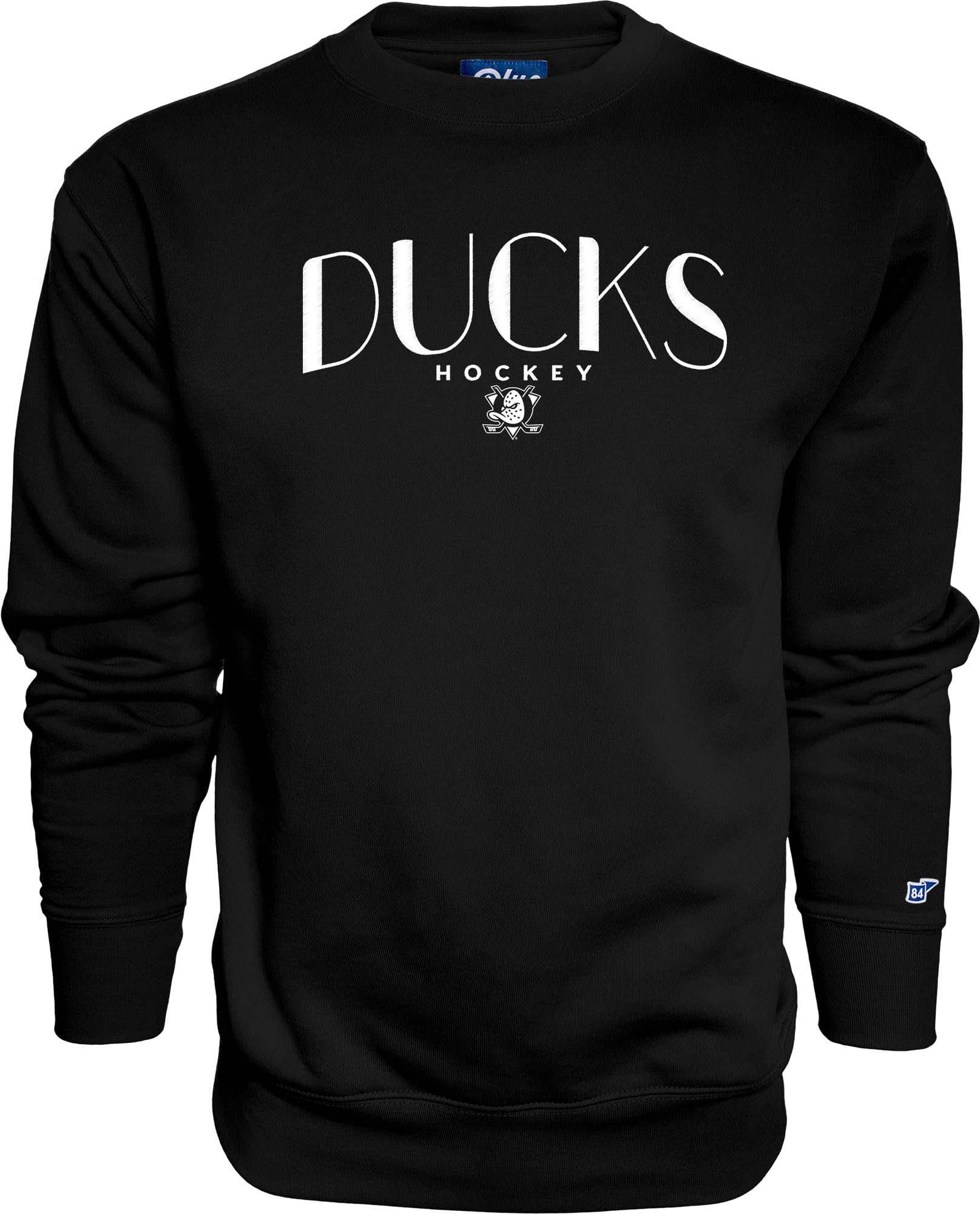 Blue 84 NHL unisex-adult Nhl Officially Licensed Crewneck Sweatshirt Embroidery Hockey Arch