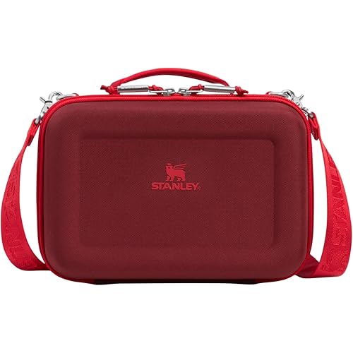 STANLEY All Day Mini Lunch Box | 4.2-quart | EVA Insulated Lunch Bag | Crush Resistant | Adjustable Strap | BPA-Free | Cranberry