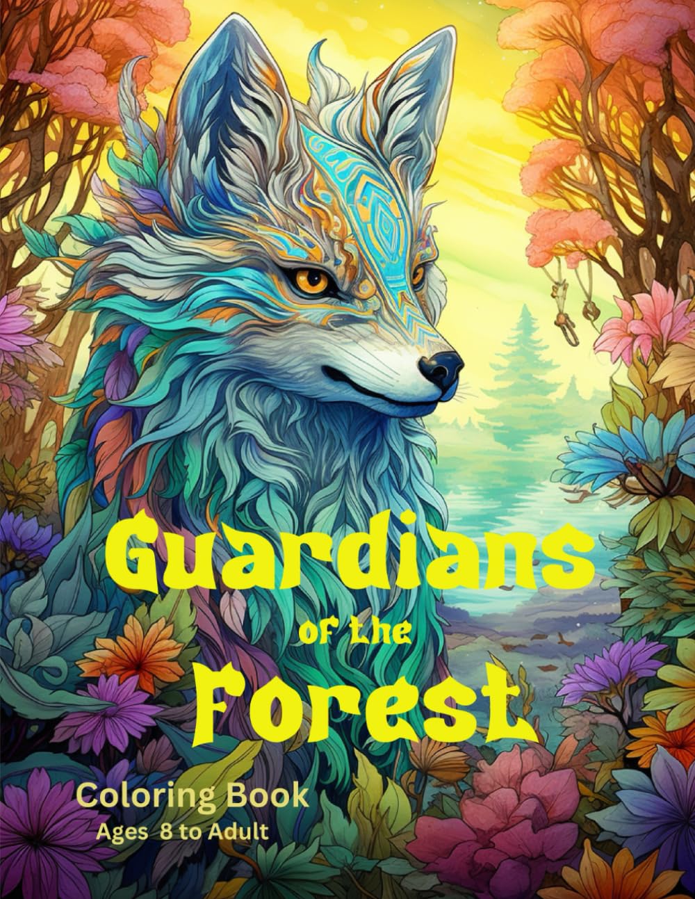 Guardians of the Forest Coloring Book: Magical Forest Protectors and Spirits